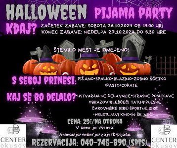 Center okusov - Pijama party