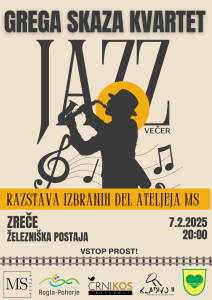 Jazz večer 7.2.2025_plakat